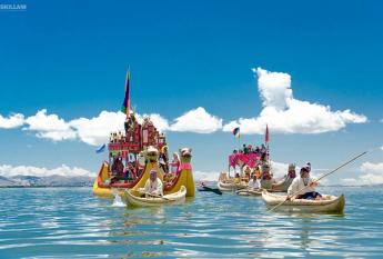 Titicaca Lake Peru Puno